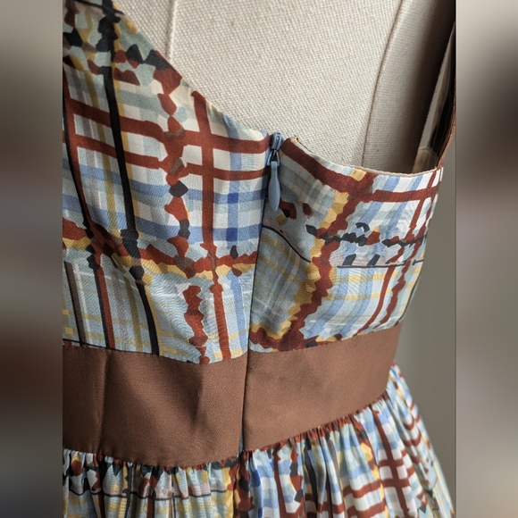 Burlapp Anthropologie Silk Dress - M - Picture 4 of 9